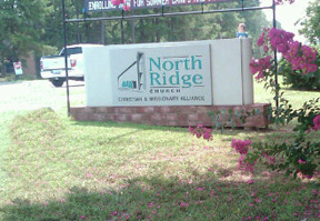 North Ridge Sign